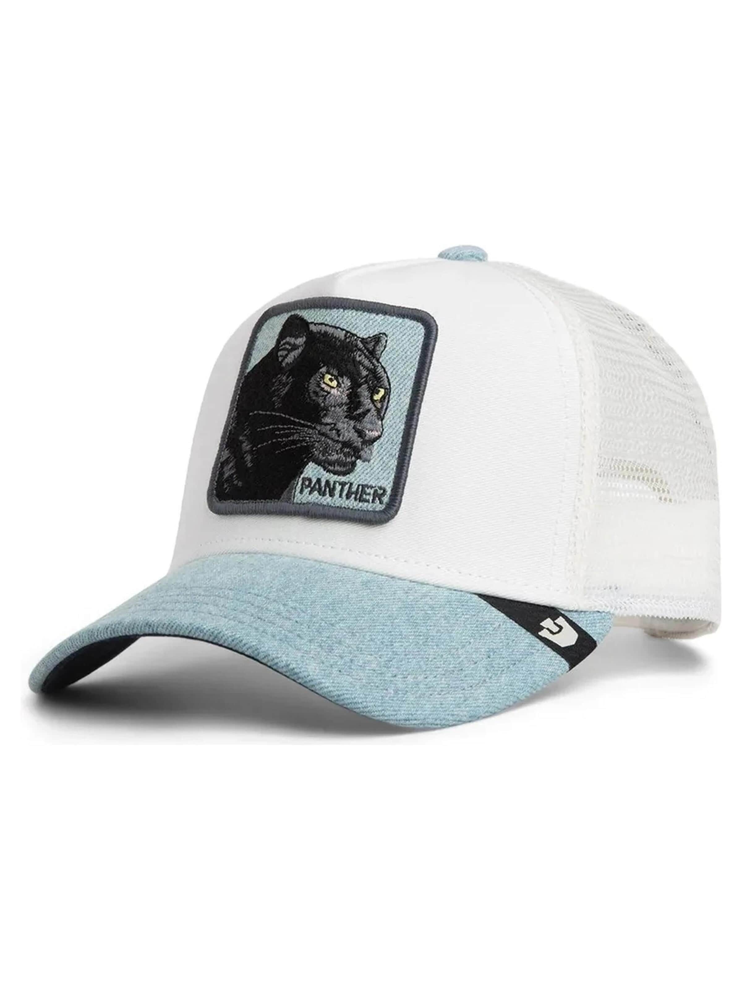 GOORIN Bros. - Boné 'Gorra goorin bros stw/blanca pantera denim panther trucker cap' em branco