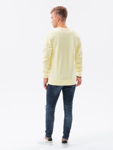 Ombre Sweatshirt 'B1146' in Yellow