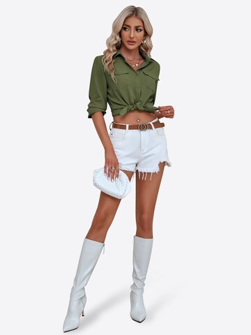 Chemisier Imily Bela en vert