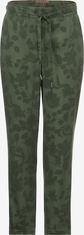 CECIL Trousers in Green: front