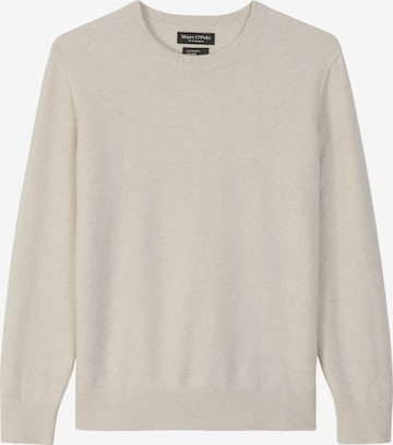 Pull-over Marc O'Polo en beige : devant
