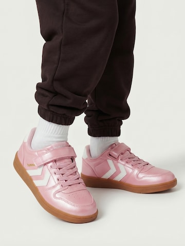 Hummel Trainers in Pink: front