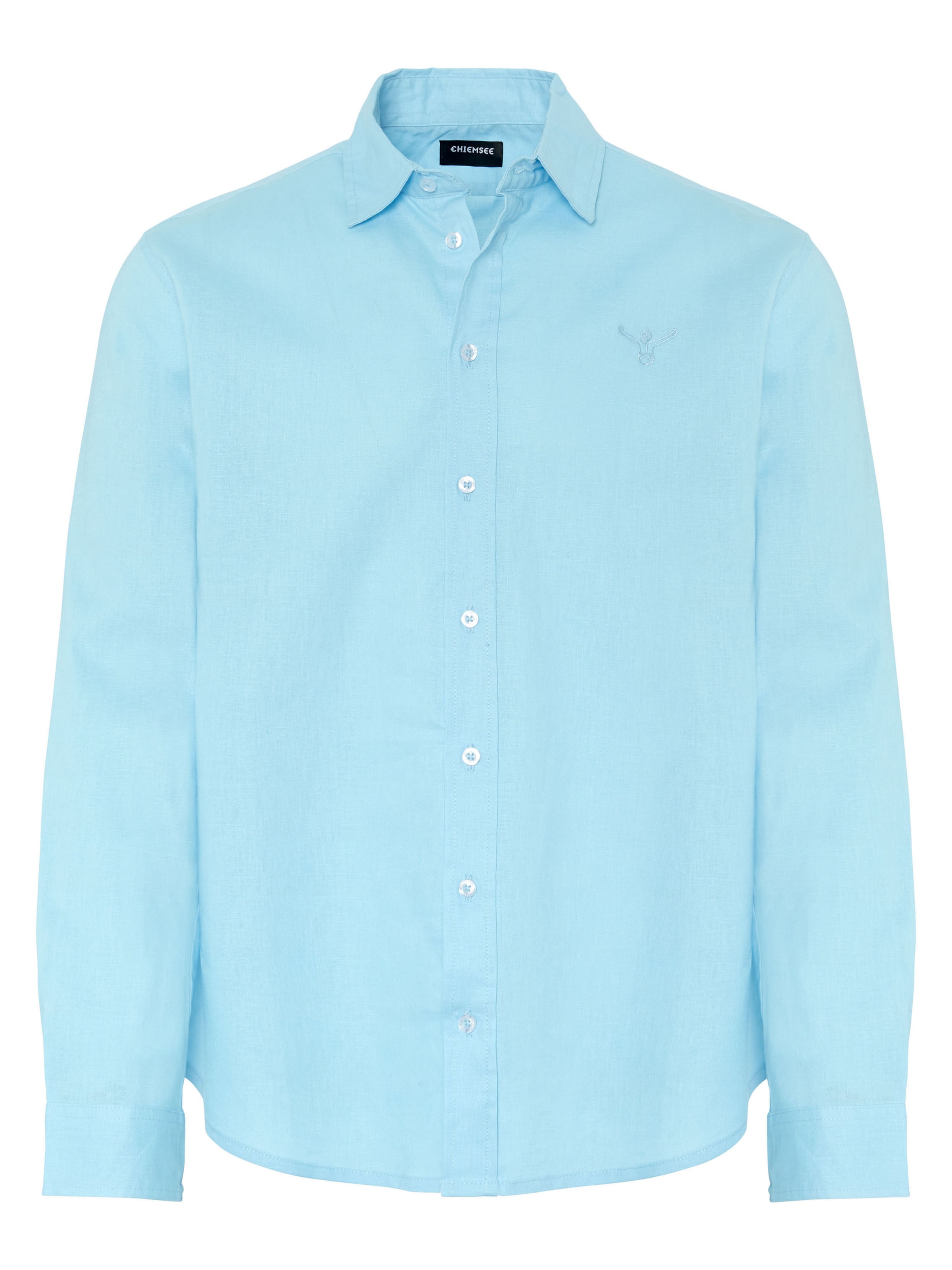 CHIEMSEE Regular fit Button Up Shirt in Blue: front