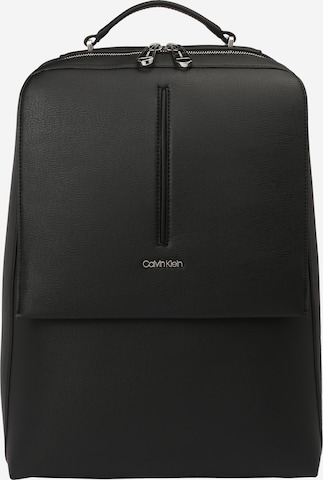 Calvin Klein Backpack in Black: front