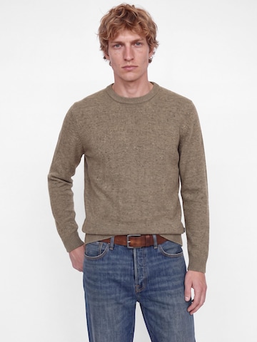 JACK & JONES - Jersey en marrón: frente