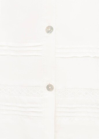 MANGO Nachthemd 'Asterc' in Weiß
