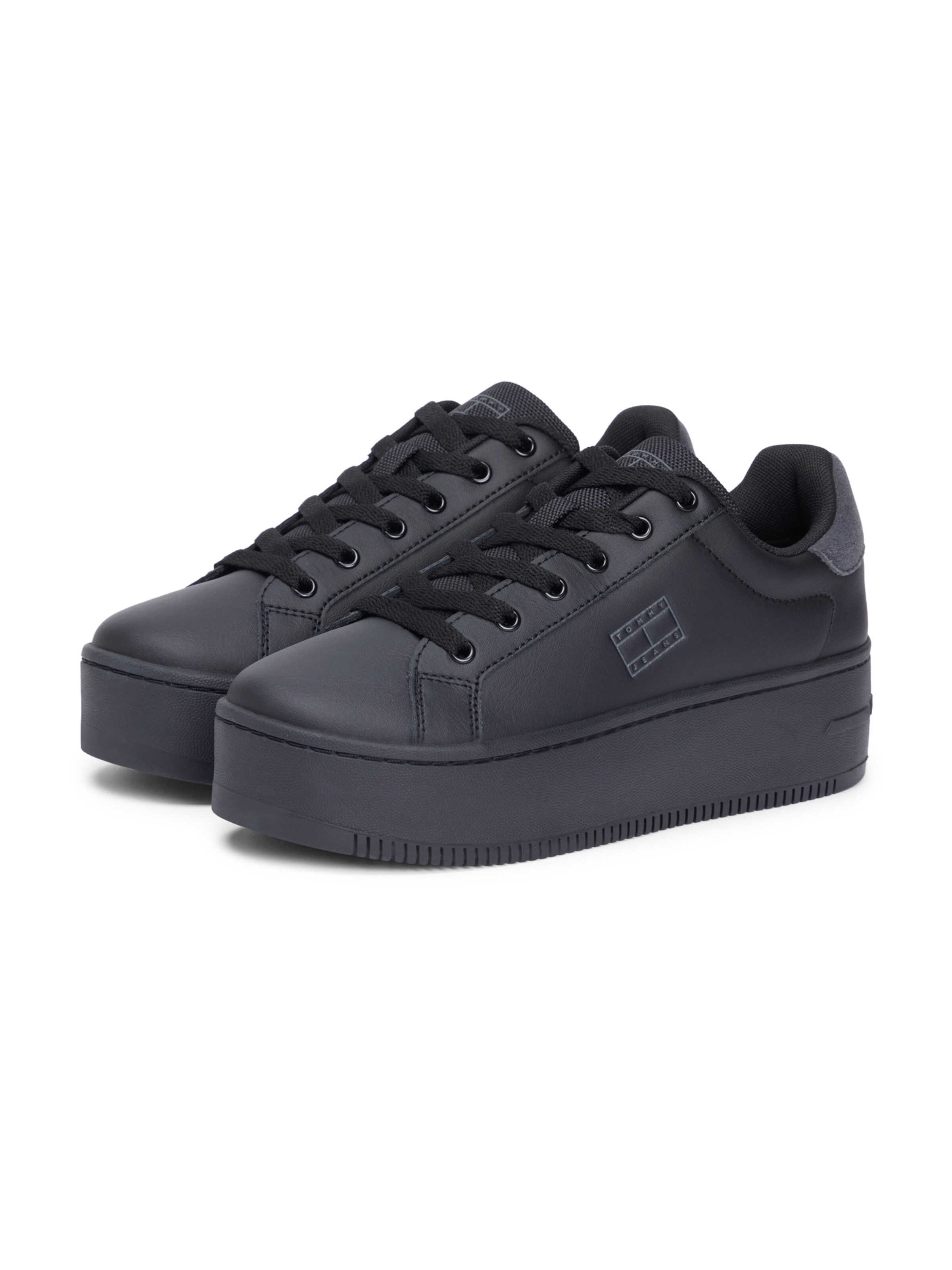 Sneaker low 'ESS' de la Tommy Jeans pe negru