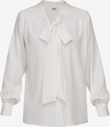 Camicia da donna 'West' di Karko in bianco: frontale