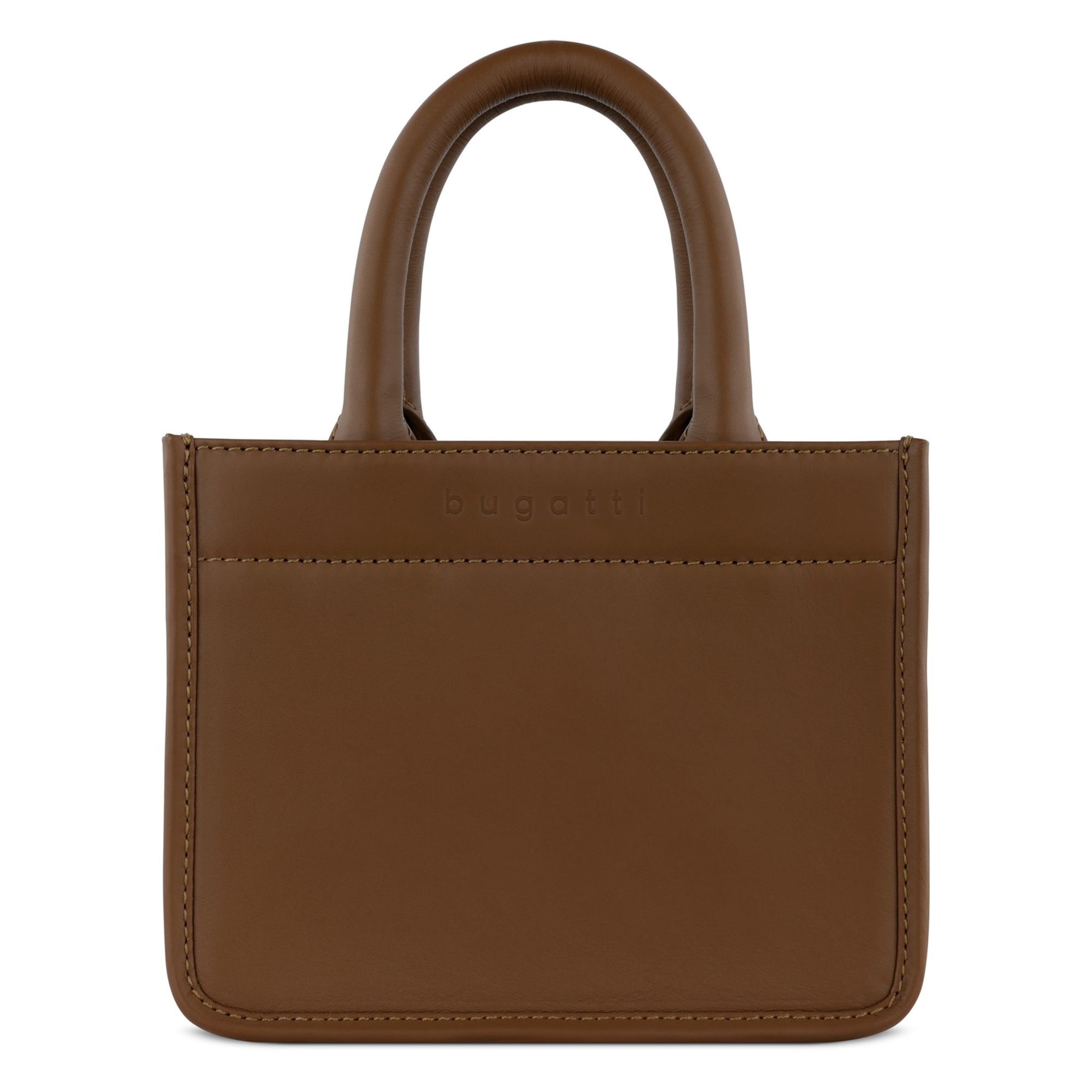 Borsa a mano 'Daphne' di bugatti in marrone: frontale
