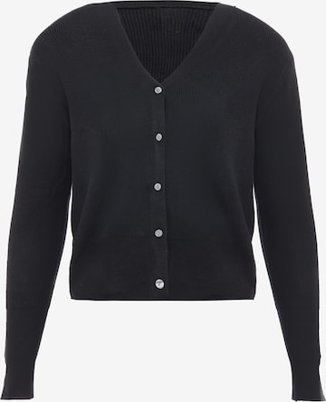 Cardigan leo basics en noir : devant