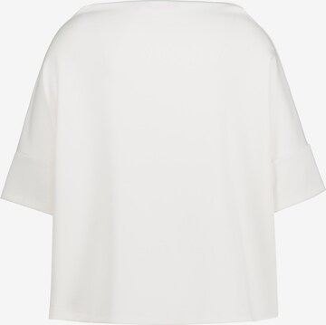 Sweat-shirt Ulla Popken en blanc