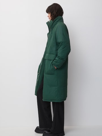 Pull&Bear Between-seasons coat in Green