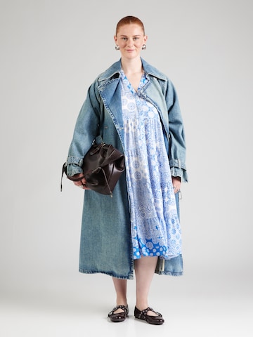 Robe-chemise 'CARMilana' ONLY Carmakoma en bleu