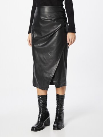 DKNY Spódnica w kolorze czarny: przód
