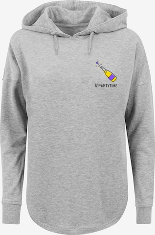 F4NT4STIC Sweatshirt in Grijs: voorkant