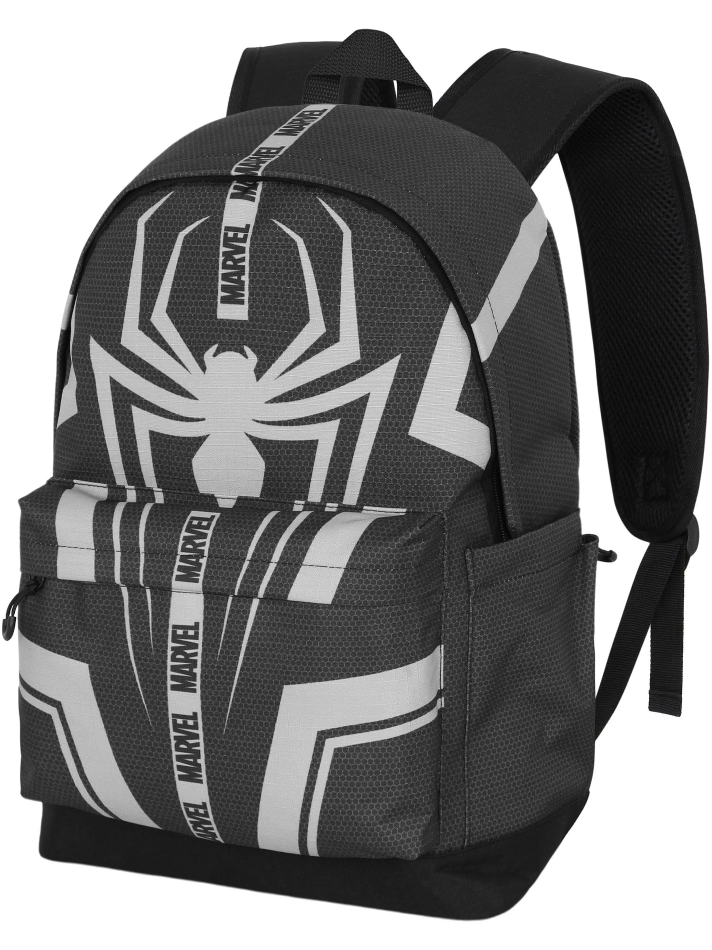 marvel Backpack 'Spiderman Town-Plus HS' in Black