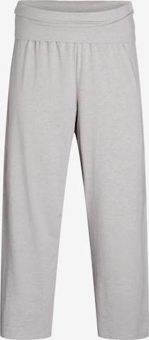 ZizziLoosefit Hlače 'Mhella' - siva boja: prednji dio
