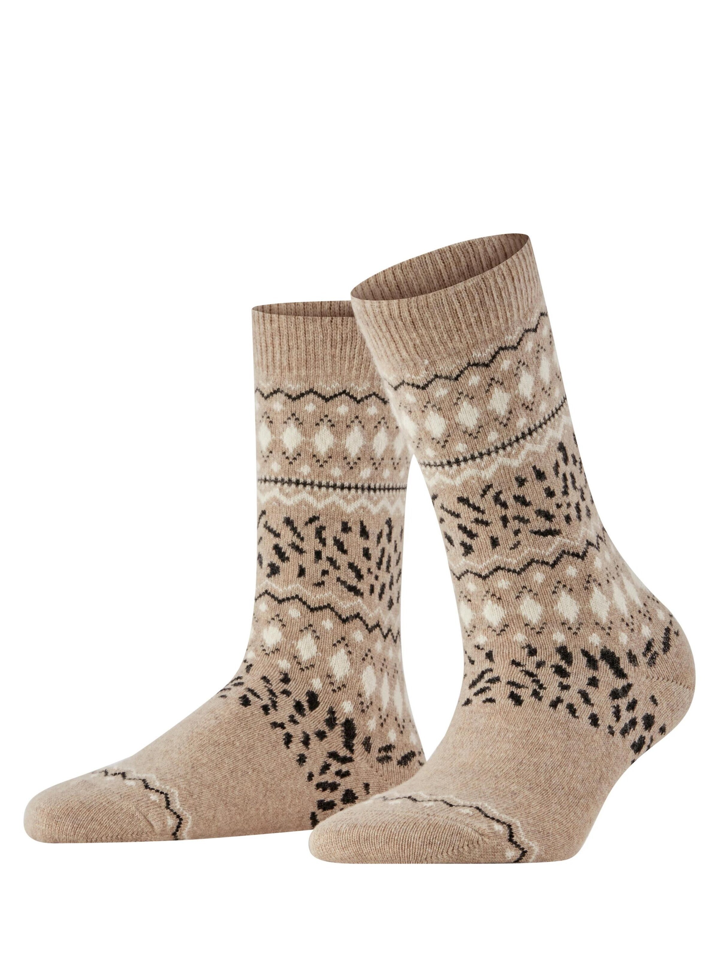 FALKE Socken 'Cosy Wool Special Edition'‌‌ in Beige: Vorderseite