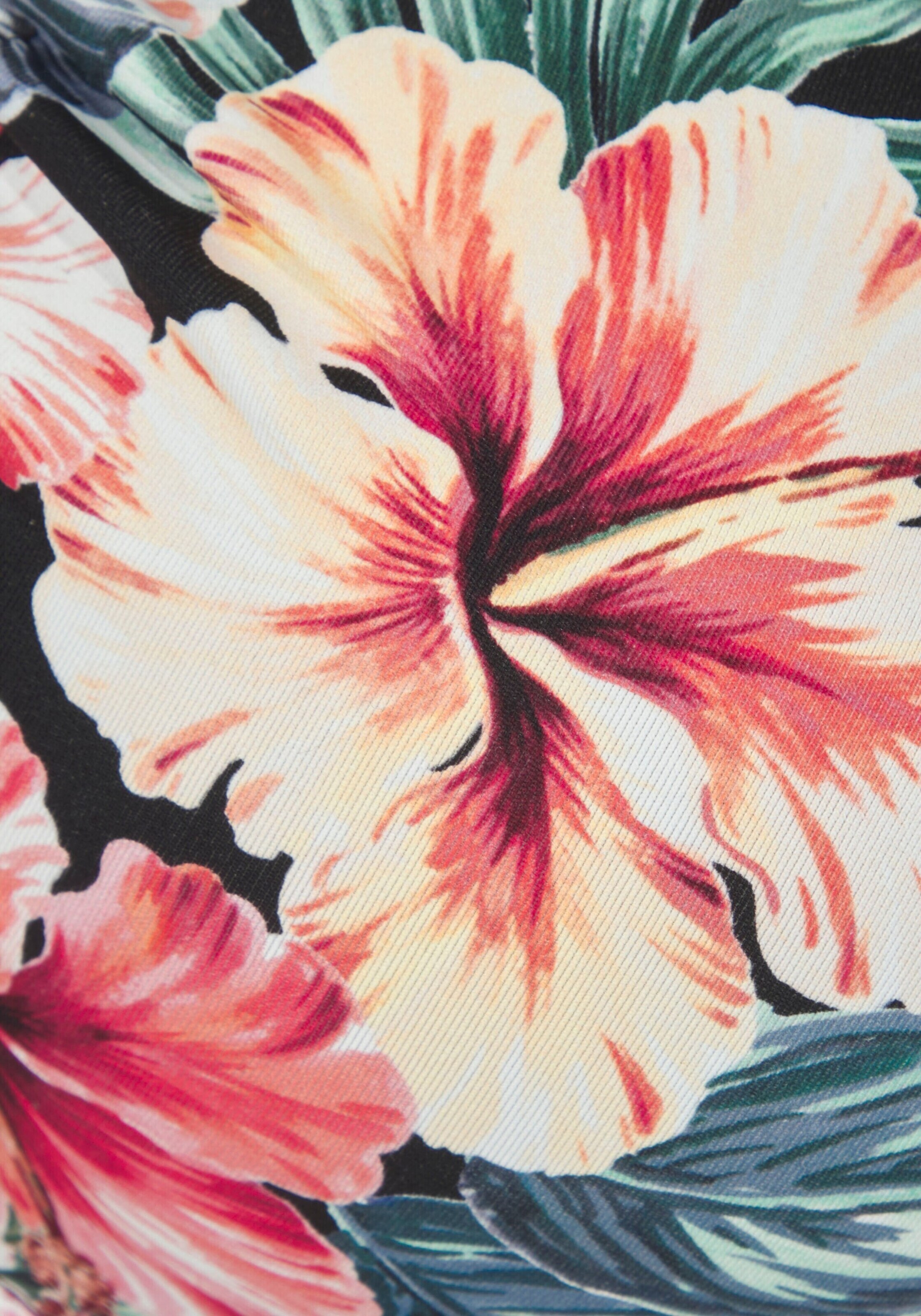 LASCANA Пуш-ап Верх бикини в Черный