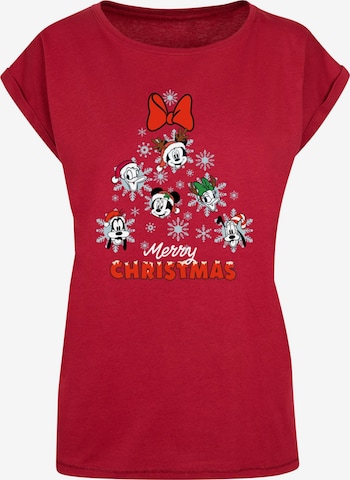 ABSOLUTE CULT Shirt 'Mickey And Friends - Christmas Tree ' in Mixed colors: front