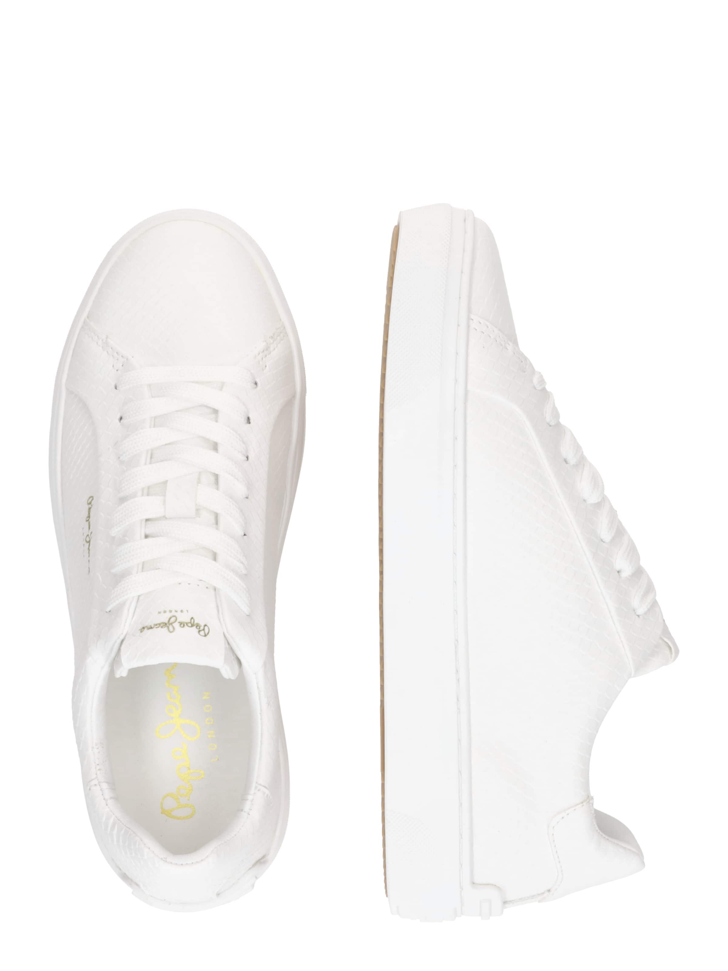 Baskets basses 'Camden Rump' Pepe Jeans en blanc