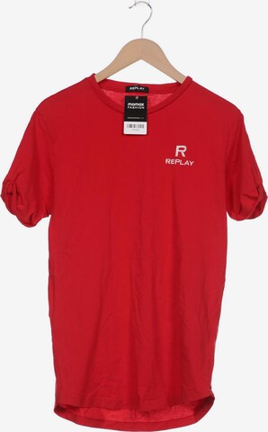 REPLAY Shirt in XL in Red: front