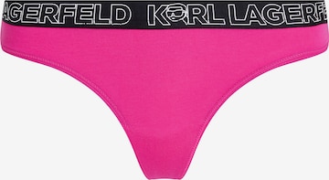 Karl Lagerfeld Στρινγκ 'Ikonik 2.0' σε ροζ: μπροστά
