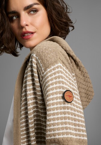 KangaROOS Strickjacke in Beige