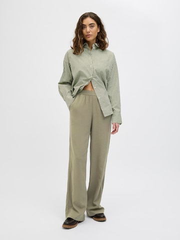 JJXX Wide leg Trousers 'JXPoppy' in Green
