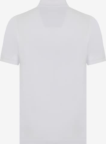 DENIM CULTURE - Camiseta 'Justin' en blanco