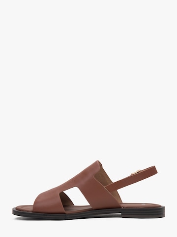 Estro Sandaal '225509' in Bruin