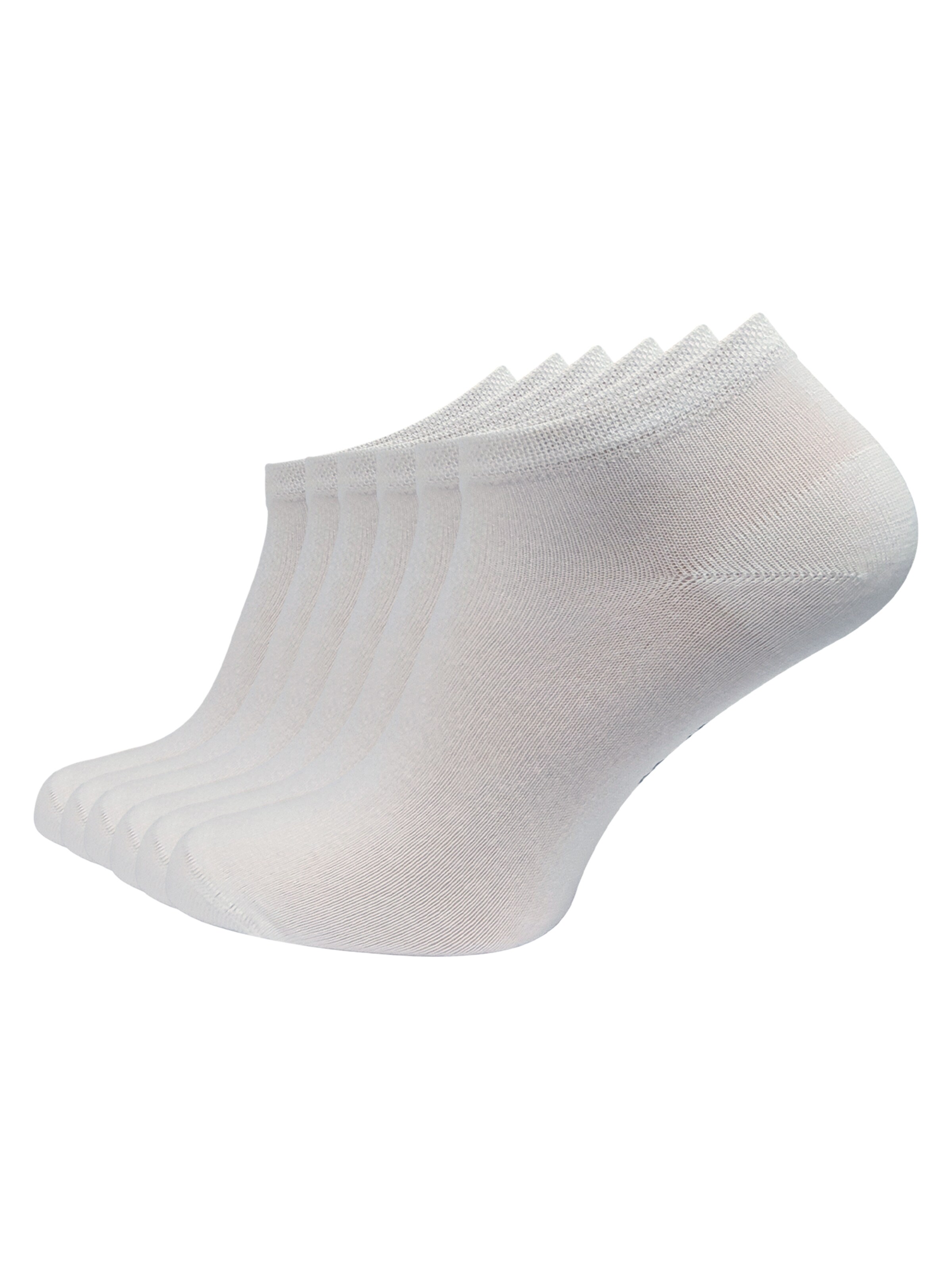 Vincent Creation - Meias 'Bambus' em branco: frente