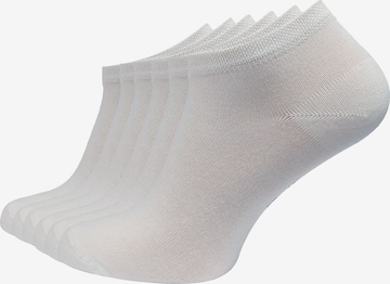 Vincent Creation - Meias 'Bambus' em branco: frente