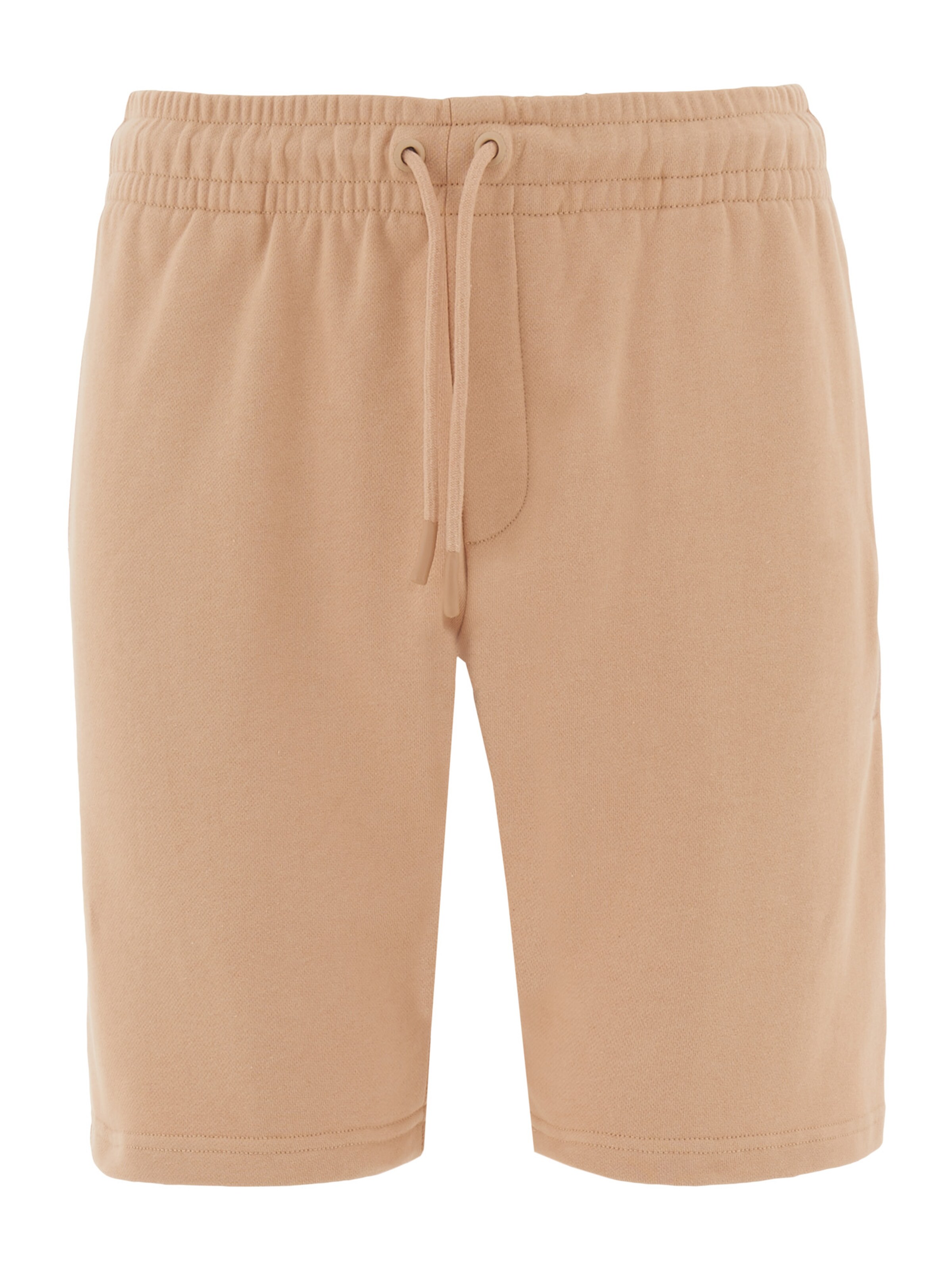 Organication Shorts in Beige: Vorderseite