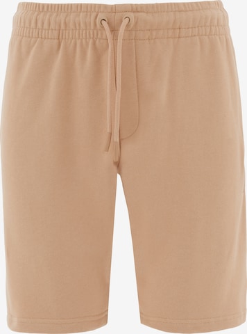 Organication Shorts in Beige: Vorderseite