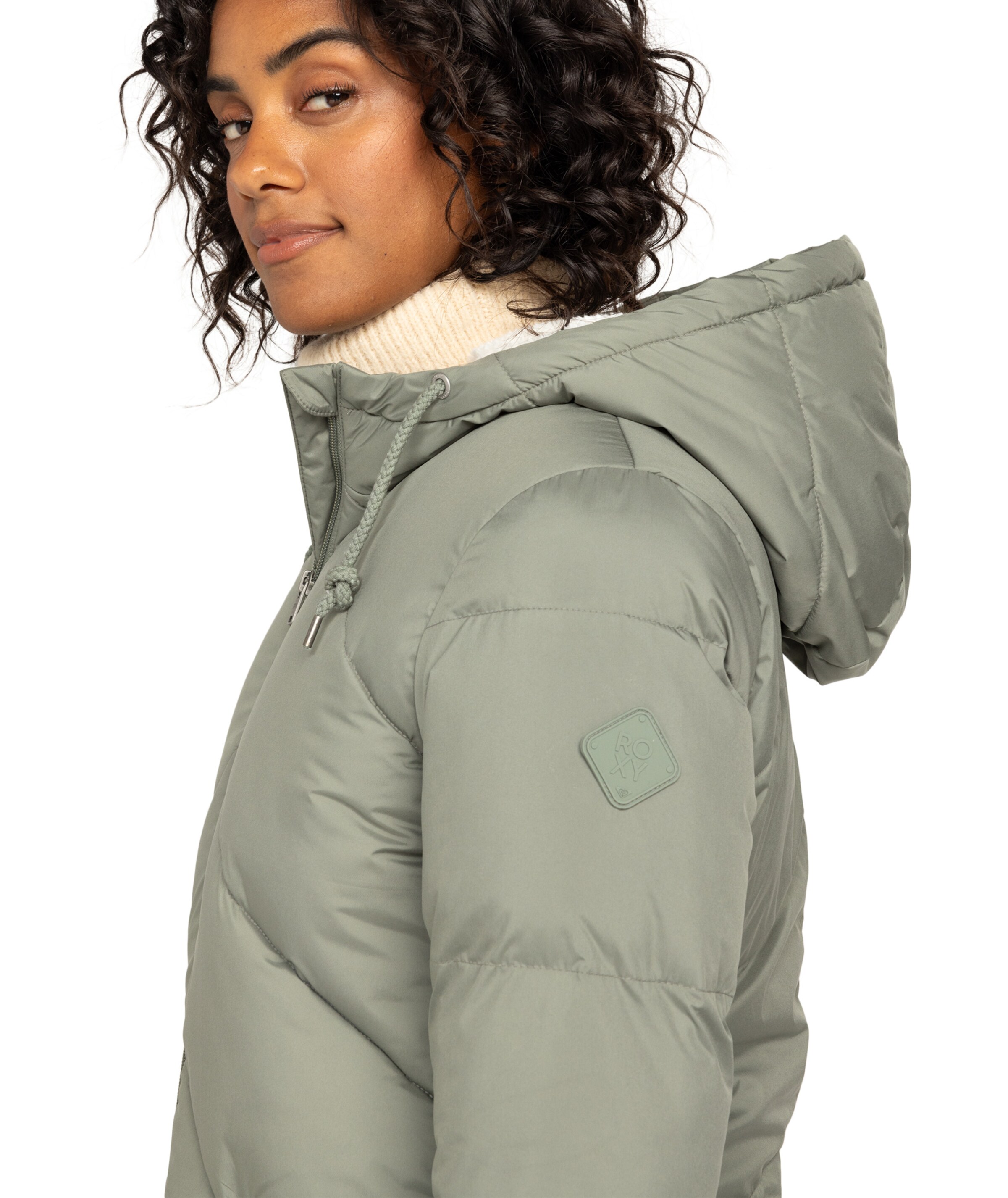 ROXY Athletic Jacket 'Better Weather' in Green