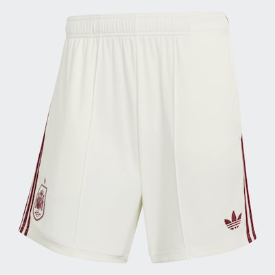 ADIDAS PERFORMANCE Sportshorts 'Spain 26 Away' in burgunder / weiß, Produktansicht