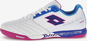 Chaussure de foot 'Tacto Hyperpulse 100' LOTTO en blanc : devant