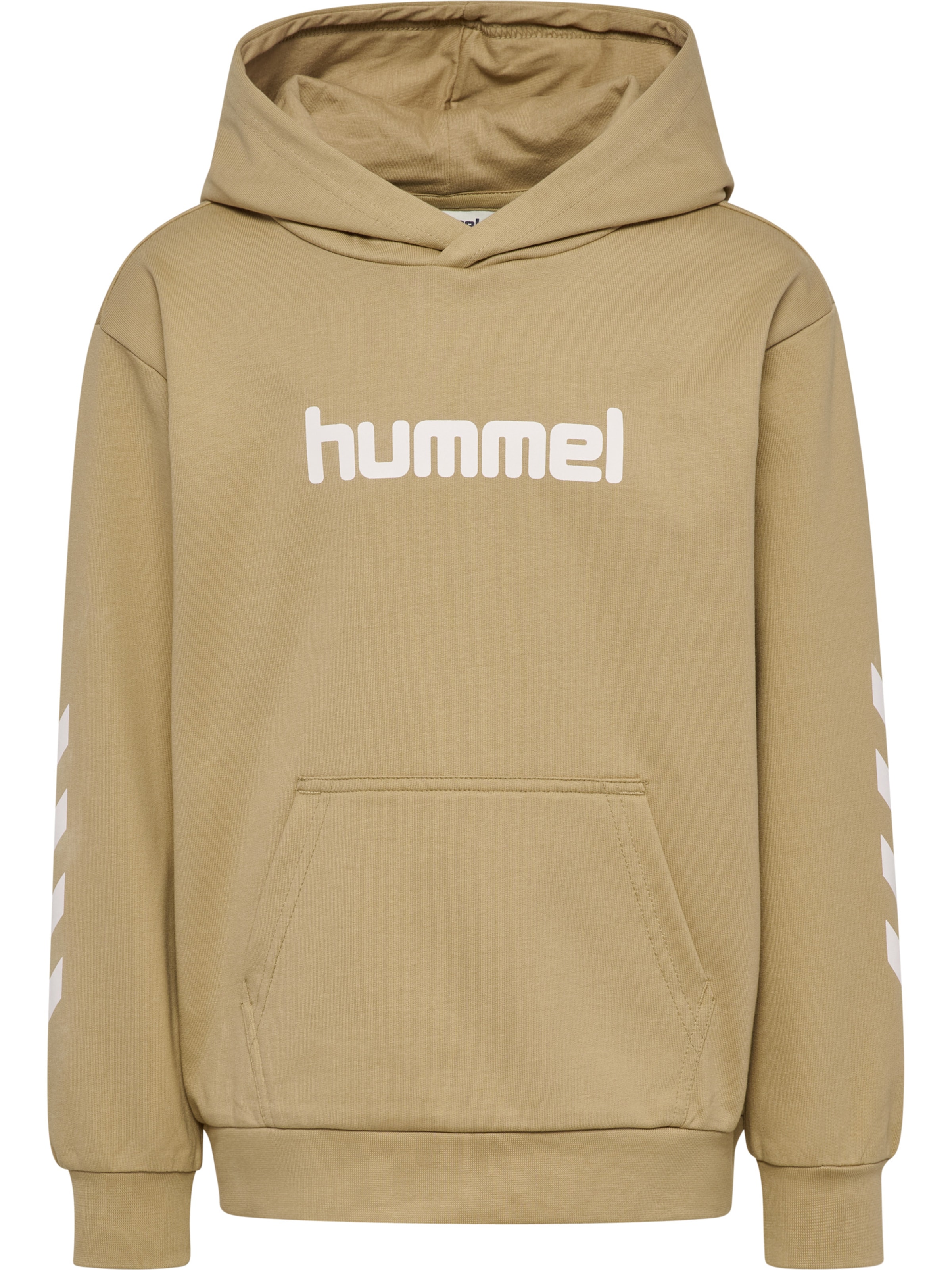 Hummel Sportief sweatshirt in Beige: voorkant