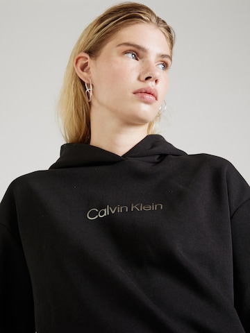 Calvin Klein Μπλούζα φούτερ 'HERO' σε μαύρο
