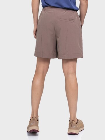 Schöffel Loosefit Outdoorbroek ' Urban Shorts Style Gharra WMS ' in Lila