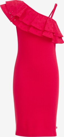 WE Fashion Dress in Red: front