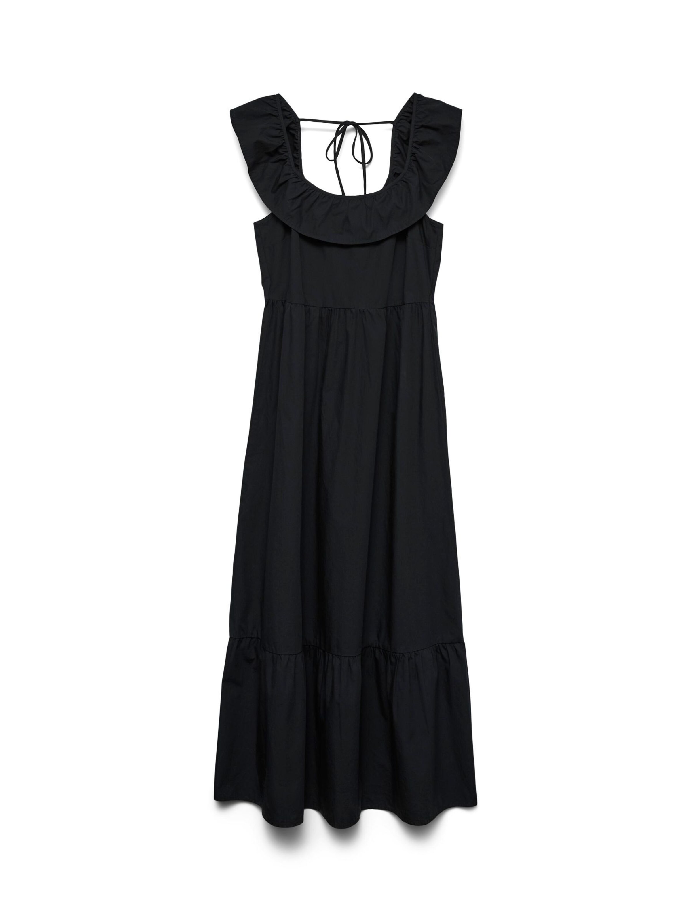 VERO MODA - Vestido de verano 'VMJarlotte' en negro: frente