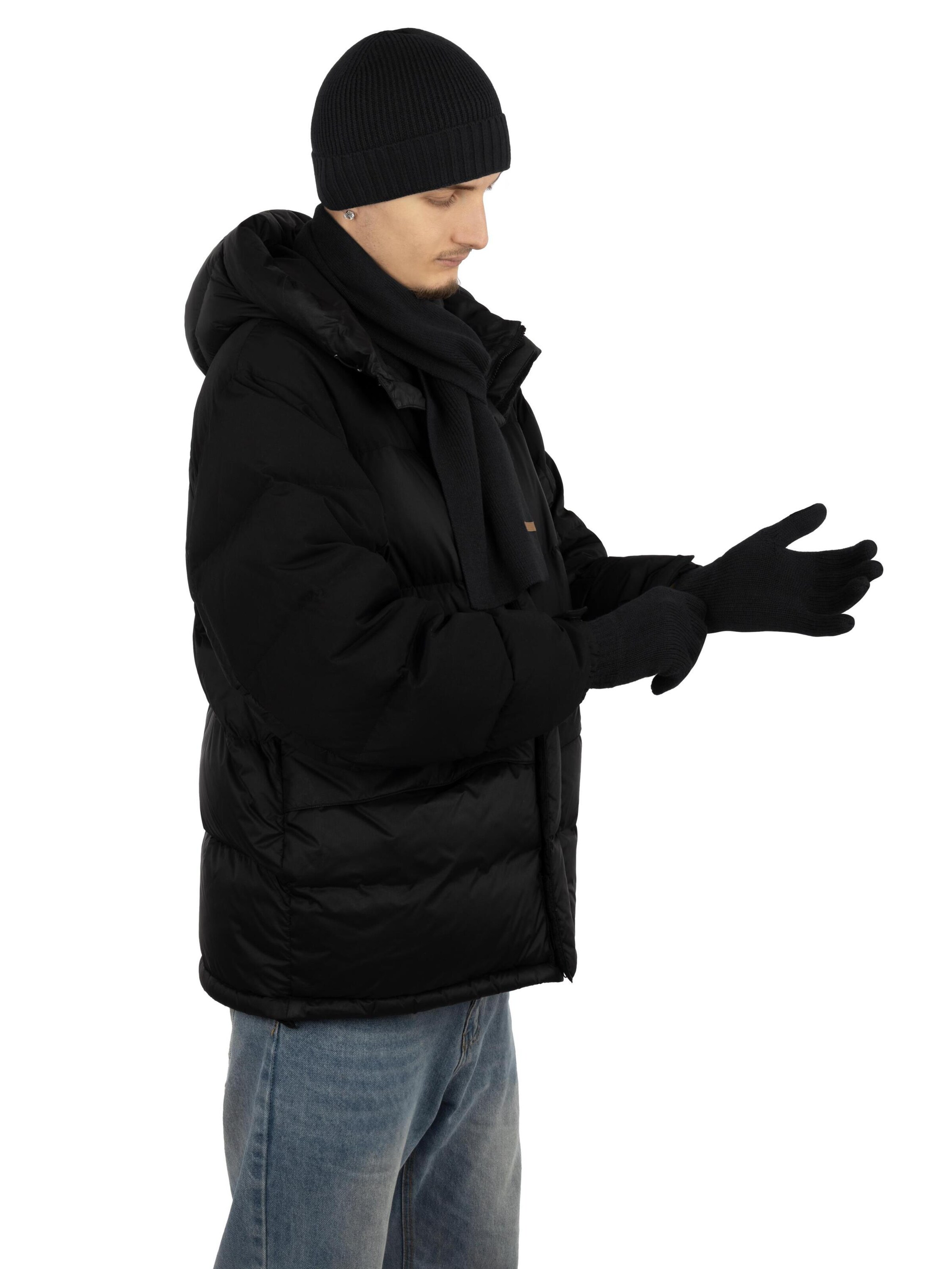 Gants normani en noir