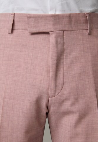 Coupe slim Pantalon à plis 'Melvin' STRELLSON en rose