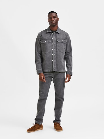 SELECTED HOMME Comfort fit Overhemd in Grijs