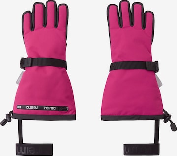 Reima Sporthandschuhe 'Skimba' in Pink: Vorderseite