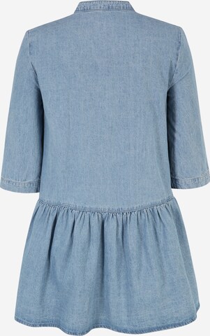 Only Petite Shirt dress 'CHICAGO' in Blue