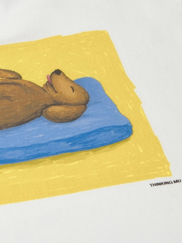 Thinking MU Paita 'Zach' värissä valkoinen