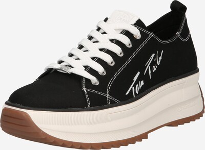 TOM TAILOR Sneaker in schwarz / weiß, Produktansicht